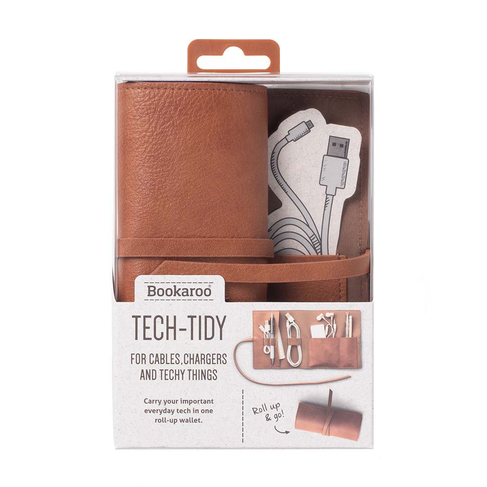 Bookaroo Tech-Tidy Case - Brown