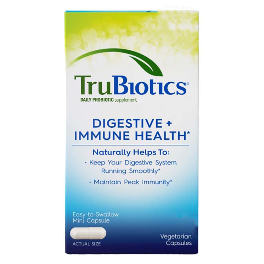 TruBiotics Digestive + Immune Health Vegetarian Capsules