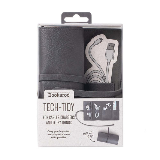 Bookaroo Tech-Tidy Case - Charcoal