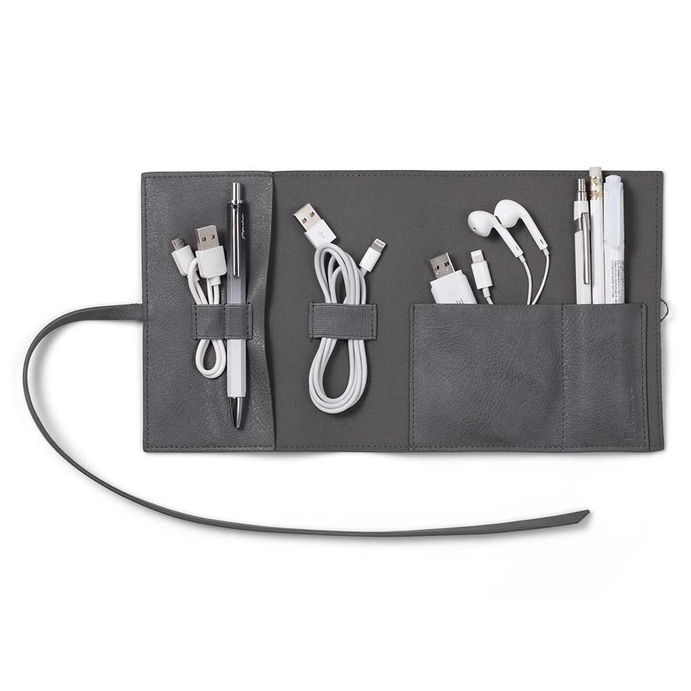 Bookaroo Tech-Tidy Case - Charcoal