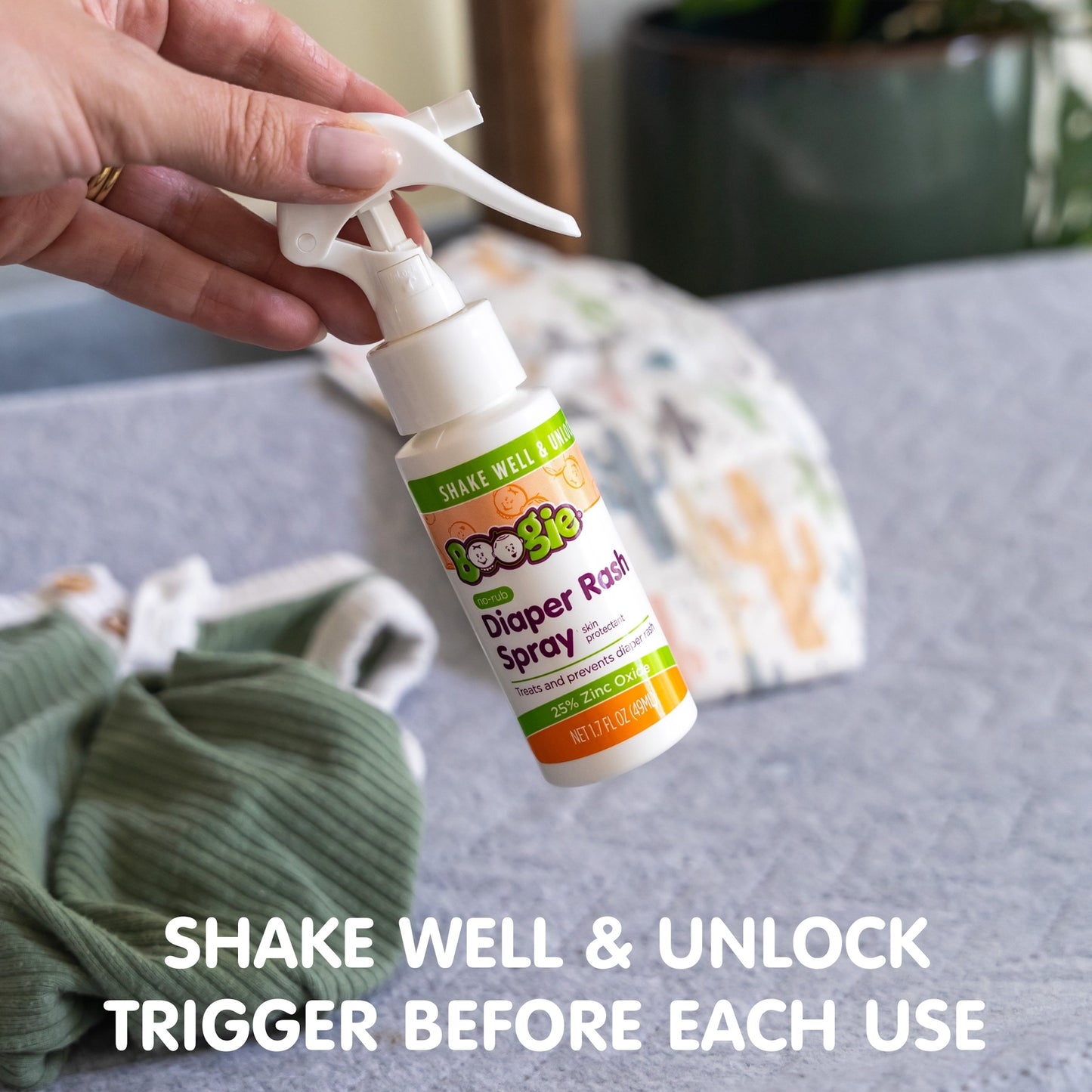 Boogie No-Rub Diaper Rash Spray