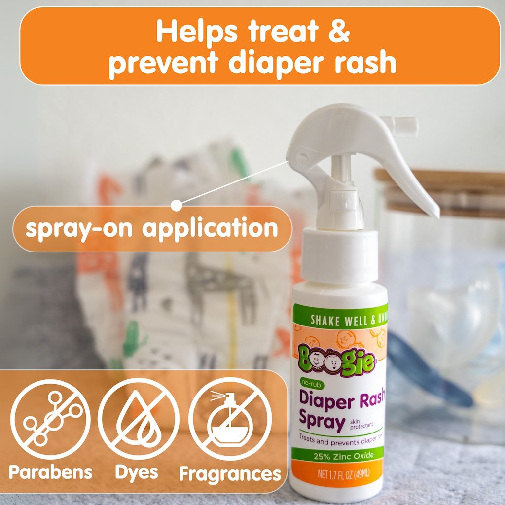 Boogie No-Rub Diaper Rash Spray