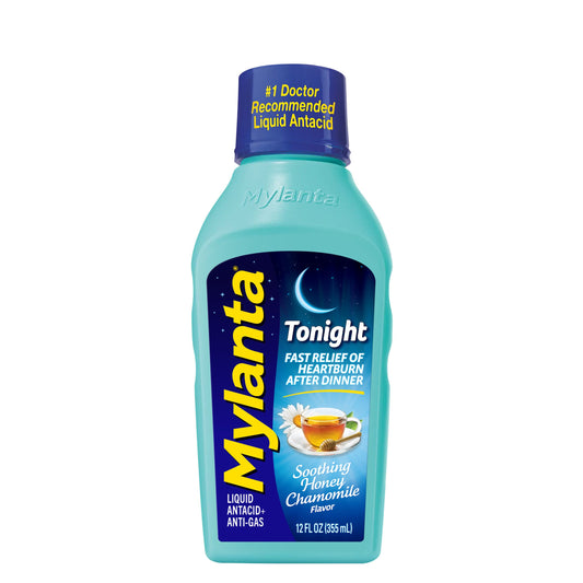 Mylanta Tonight Antacid & Anti-Gas Liquid - Honey Chamomile