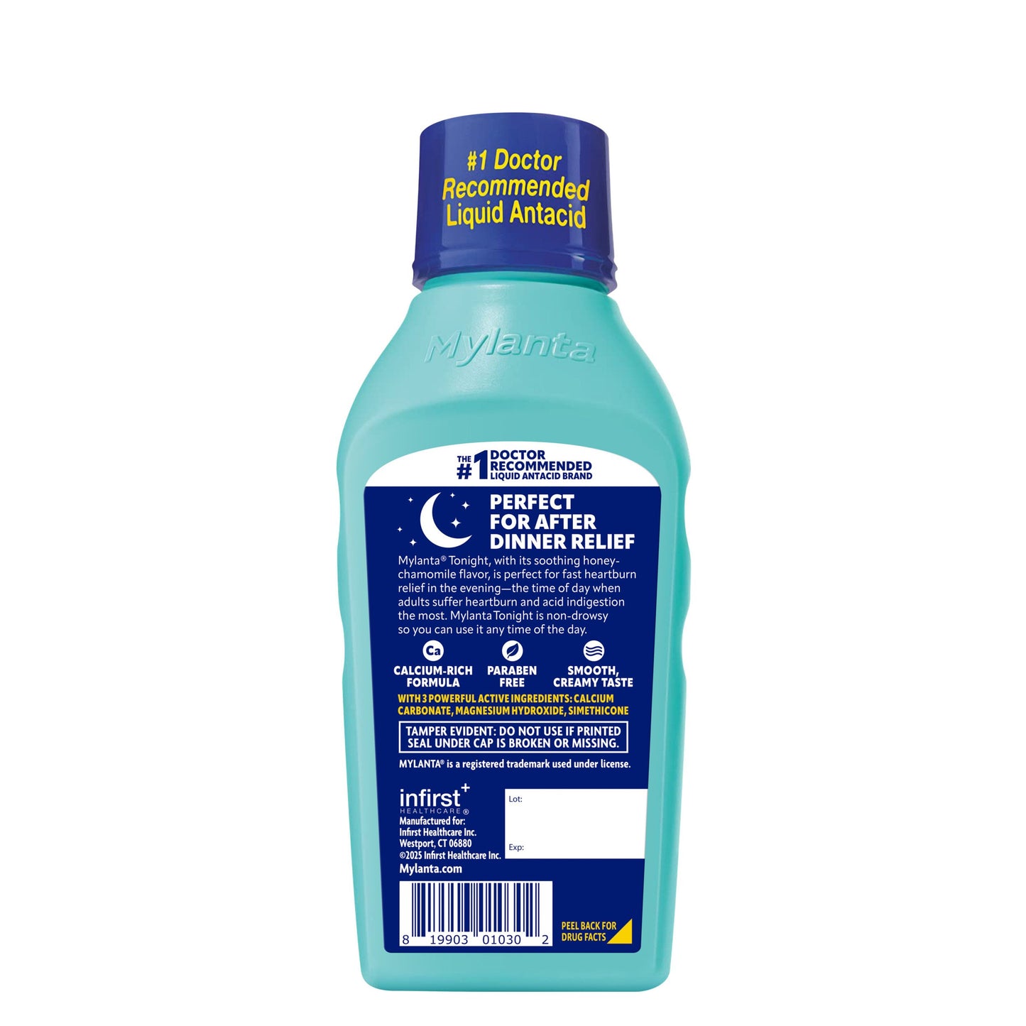Mylanta Tonight Antacid & Anti-Gas Liquid - Honey Chamomile