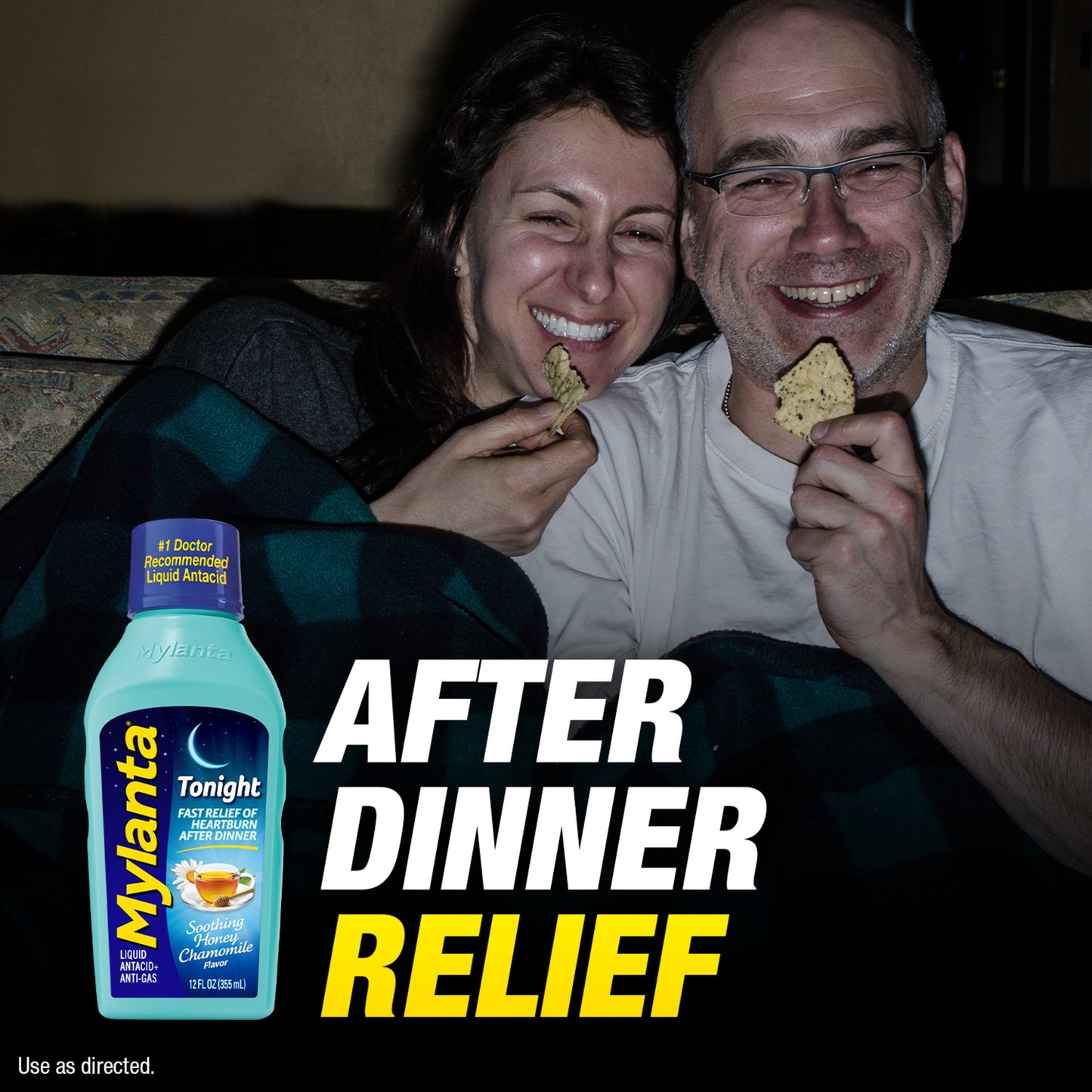 Mylanta Tonight Antacid & Anti-Gas Liquid - Honey Chamomile