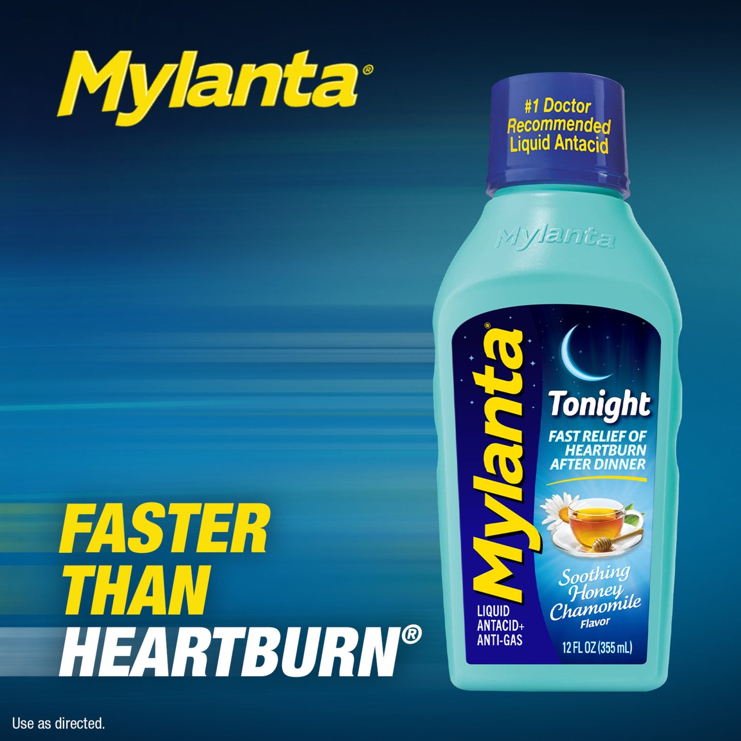 Mylanta Tonight Antacid & Anti-Gas Liquid - Honey Chamomile