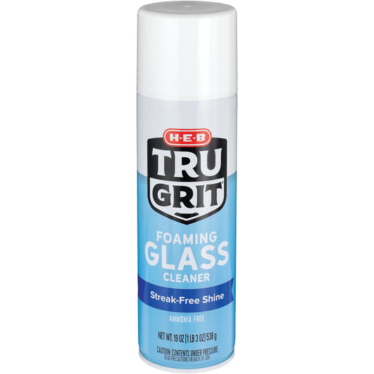 H-E-B Tru Grit Foaming Glass Cleaner