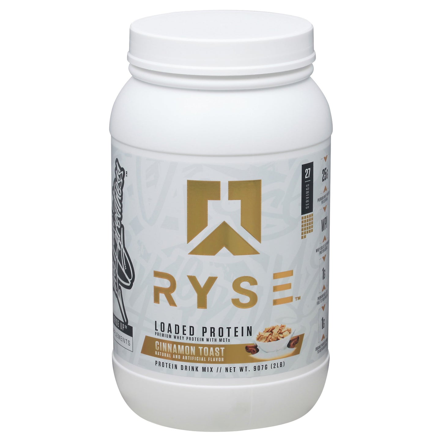 Ryse Loaded Whey Protein Powder Drink Mix - Cinnamon Toast