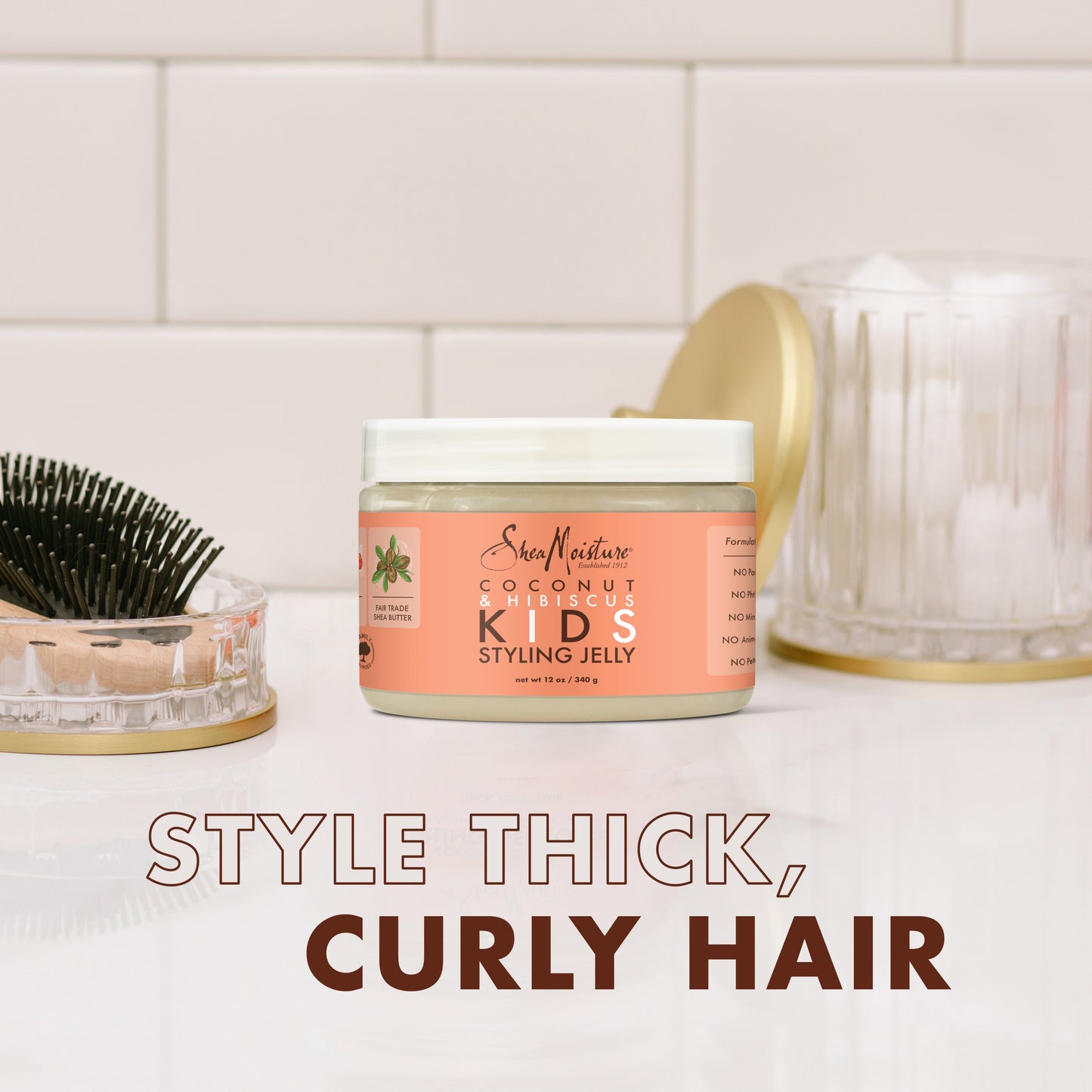 SheaMoisture Kids Styling Jelly - Coconut & Hibiscus