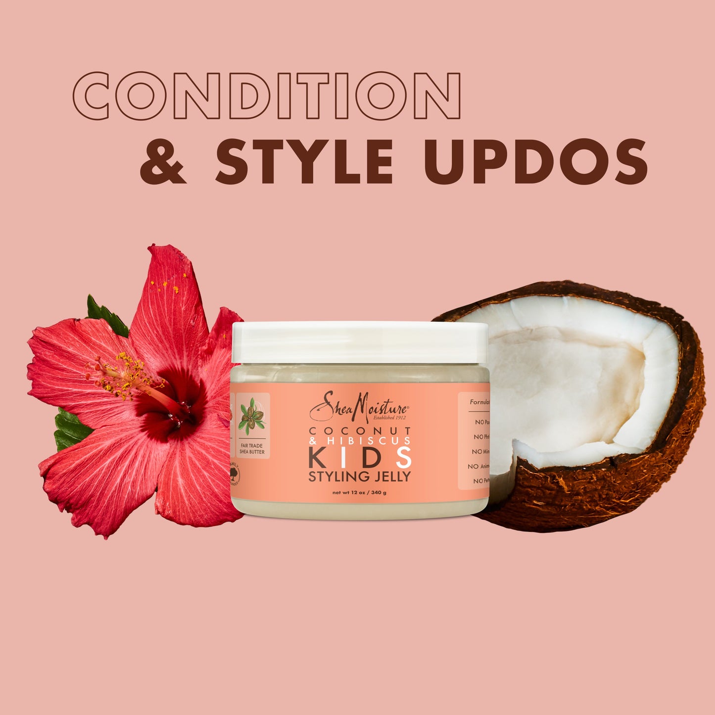 SheaMoisture Kids Styling Jelly - Coconut & Hibiscus