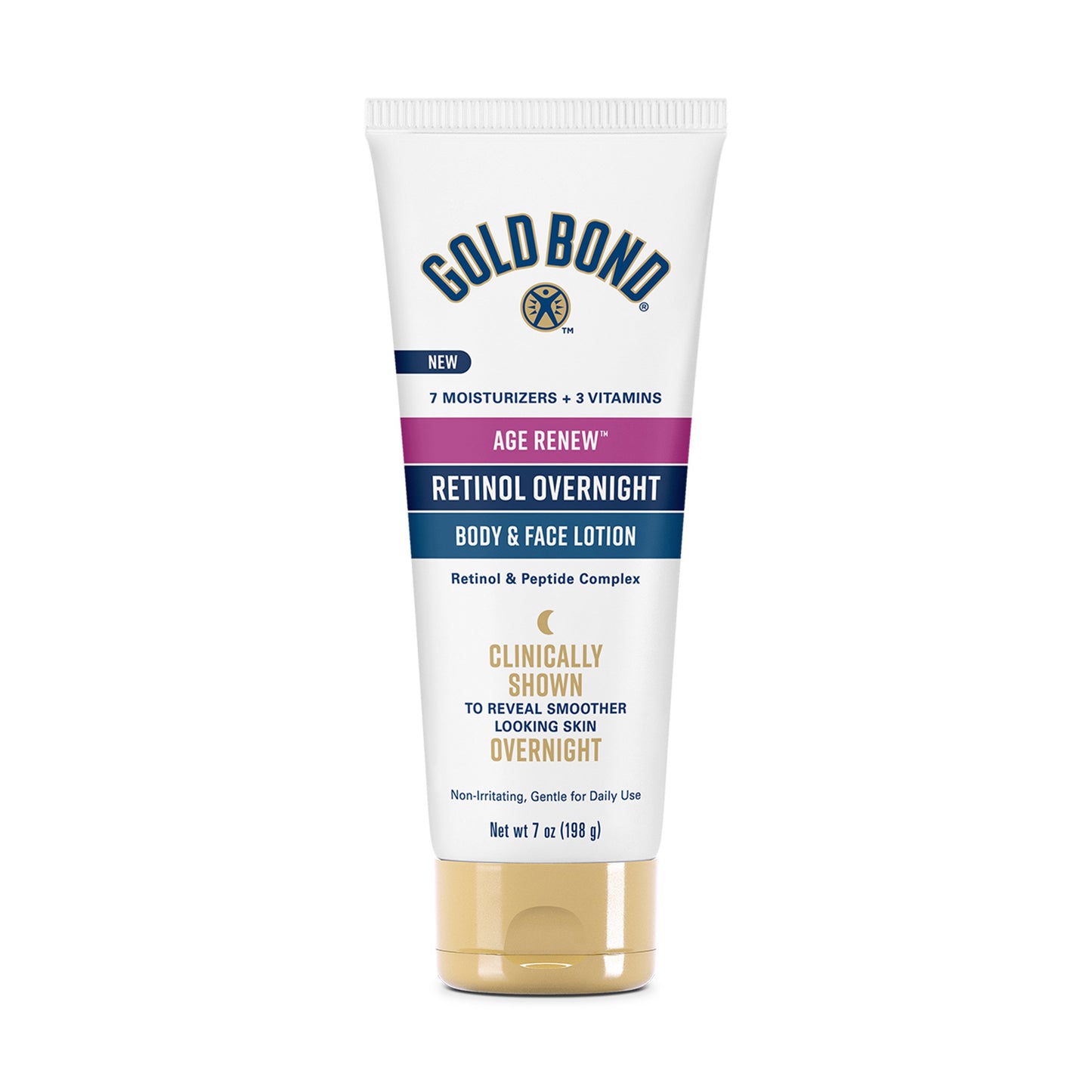 Gold Bond Age Renew Retinol Overnight Body & Face Lotion