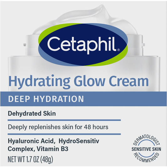 Cetaphil Sensitive Skin Deep Hydration Healthy Glow Daily Face Moisturizer