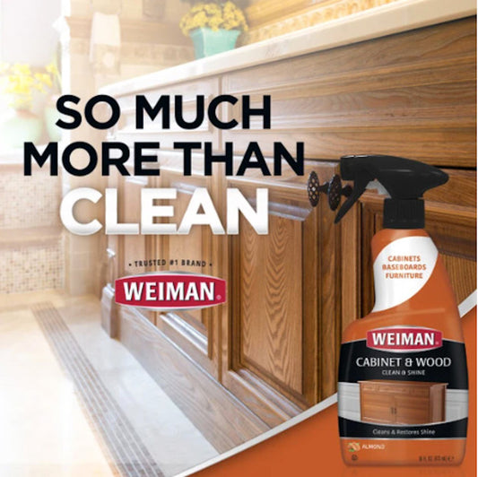Weiman Almond Scent Cabinet & Wood Clean & Shine Spray