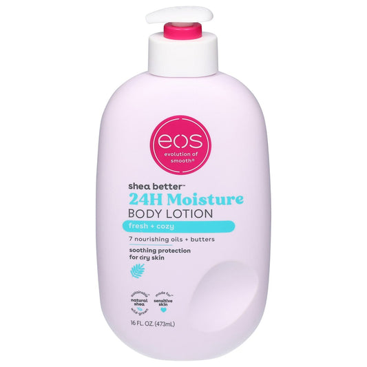 eos Shea Better 24H Moisture Body Lotion - Fresh & Cozy