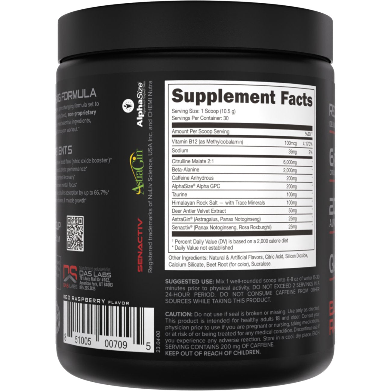 Bucked Up Pre-Workout - Blood Raz