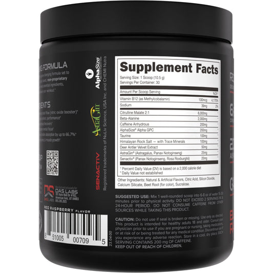 Bucked Up Pre-Workout - Blood Raz