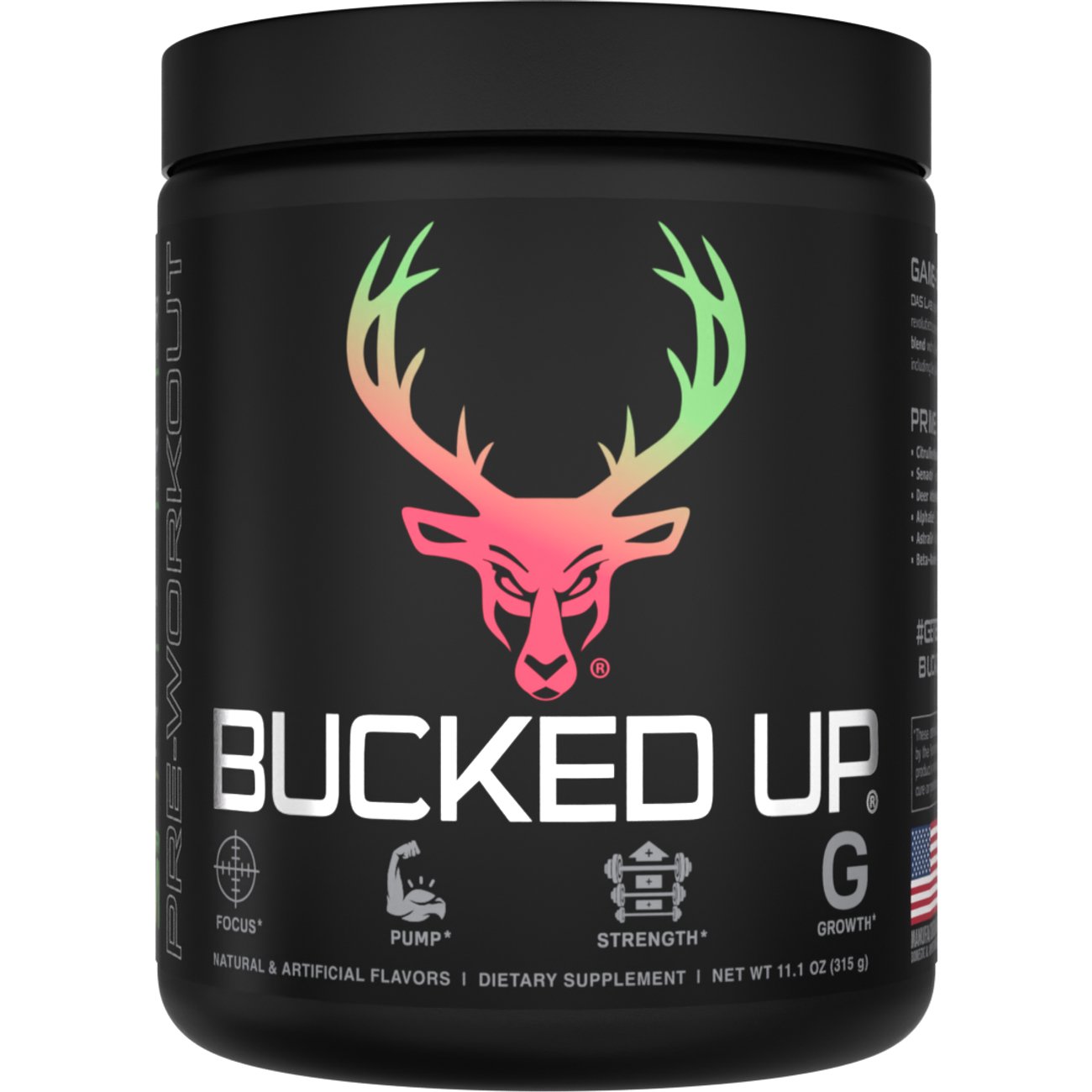 Bucked Up Pre-Workout - Strawberry Kiwi