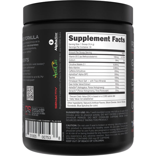 Bucked Up Pre-Workout - 'Merica Rocket Pop