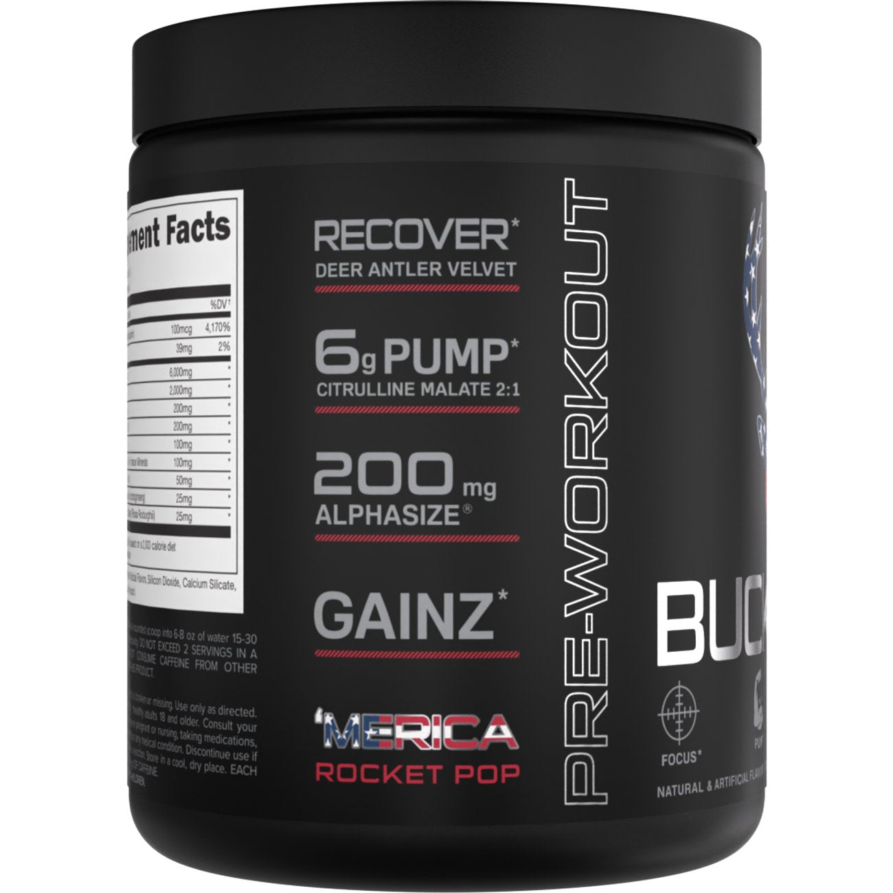 Bucked Up Pre-Workout - 'Merica Rocket Pop