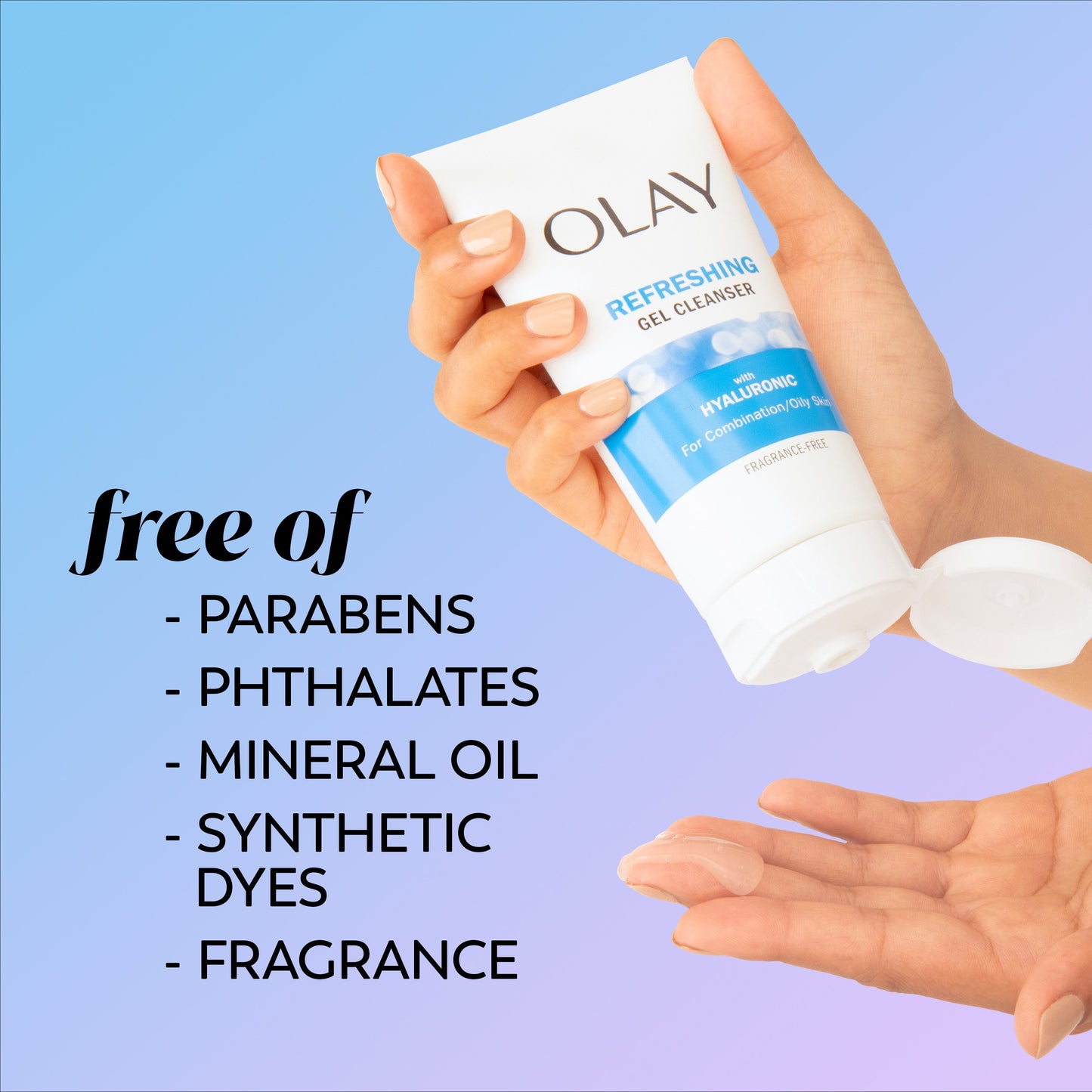 Olay Regenerist Hyaluronic + Peptide 24 Revitalizing Facial Cleanser