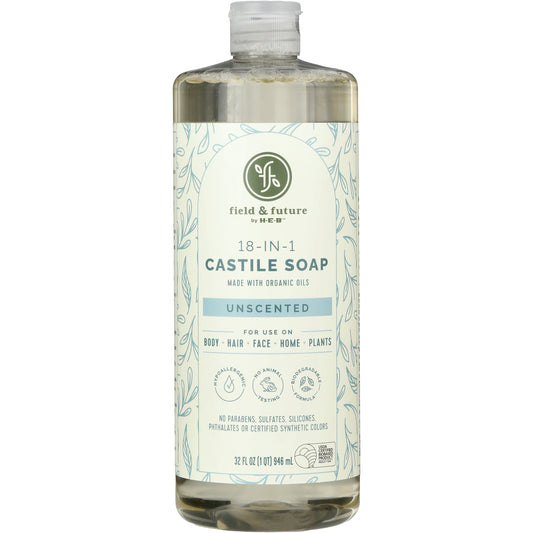 Field & Future by H-E-B Liquid Castile Soap - Unscented