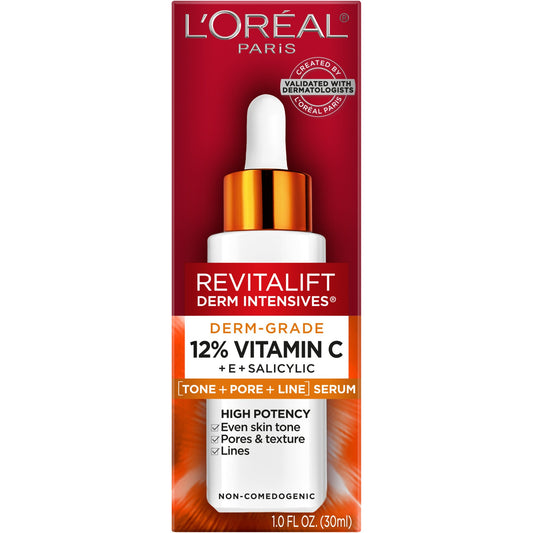 L'Oréal Paris Revitalift Derm Intensives 12% Vitamin C + E + Salicylic Acid Serum