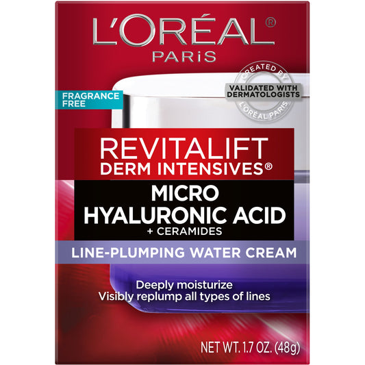 L'Oréal Paris Revitalift Micro Hyaluronic Acid, Ceramides Plumping Cream