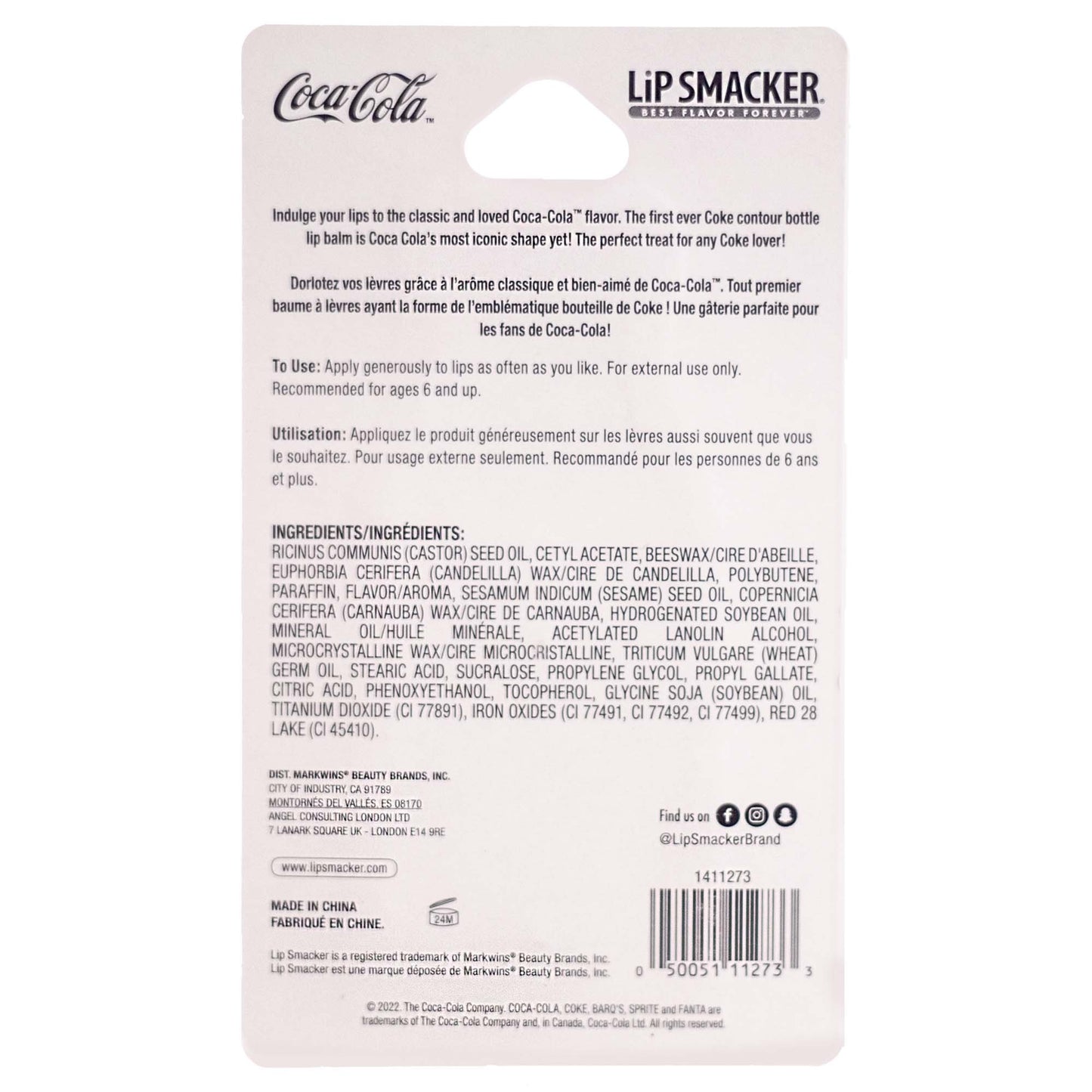 Lip Smacker Coca Cola Lip Balm