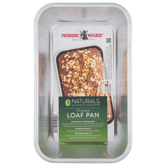 Nordic Ware Naturals 1.5 Pound Loaf Pan