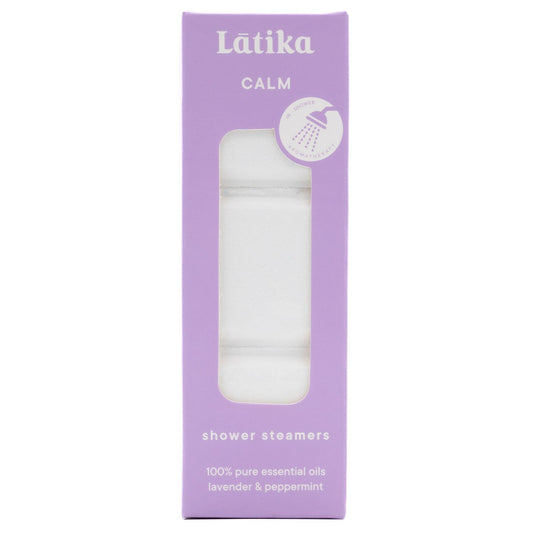Latika Body Essentials Shower Steamer Calm Lavender & Mint Oils