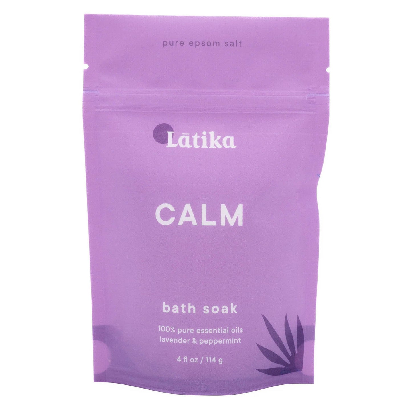 Latika Body Essentials Calm Salt Bath Soak Made With Pure Essential Oils