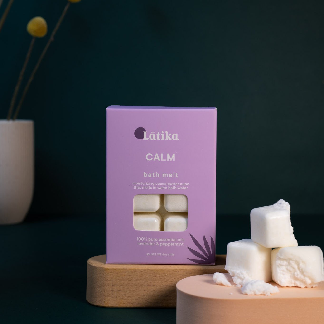 Latika Body Essentials Calm Buttery Bath Melt with Essential Oils