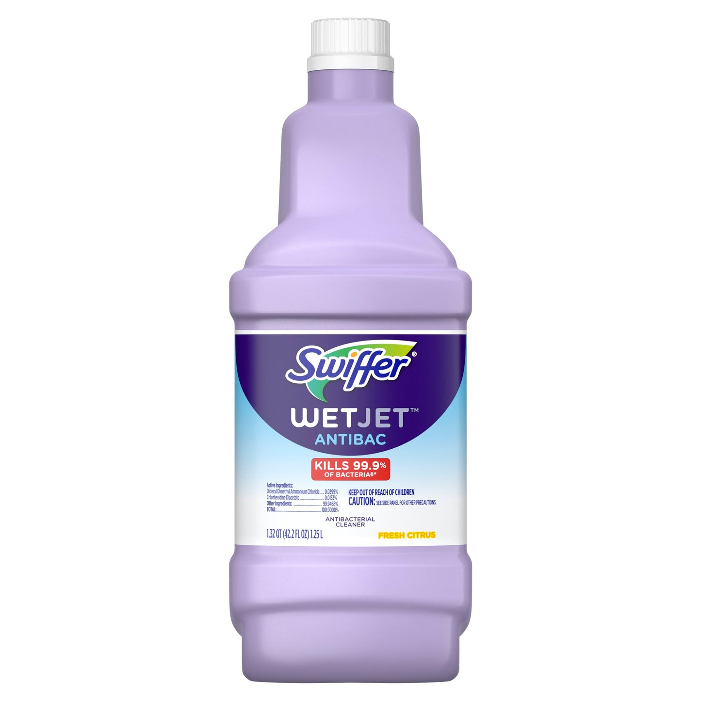 Swiffer WetJet Antibacterial Fresh Citrus Floor Cleaner