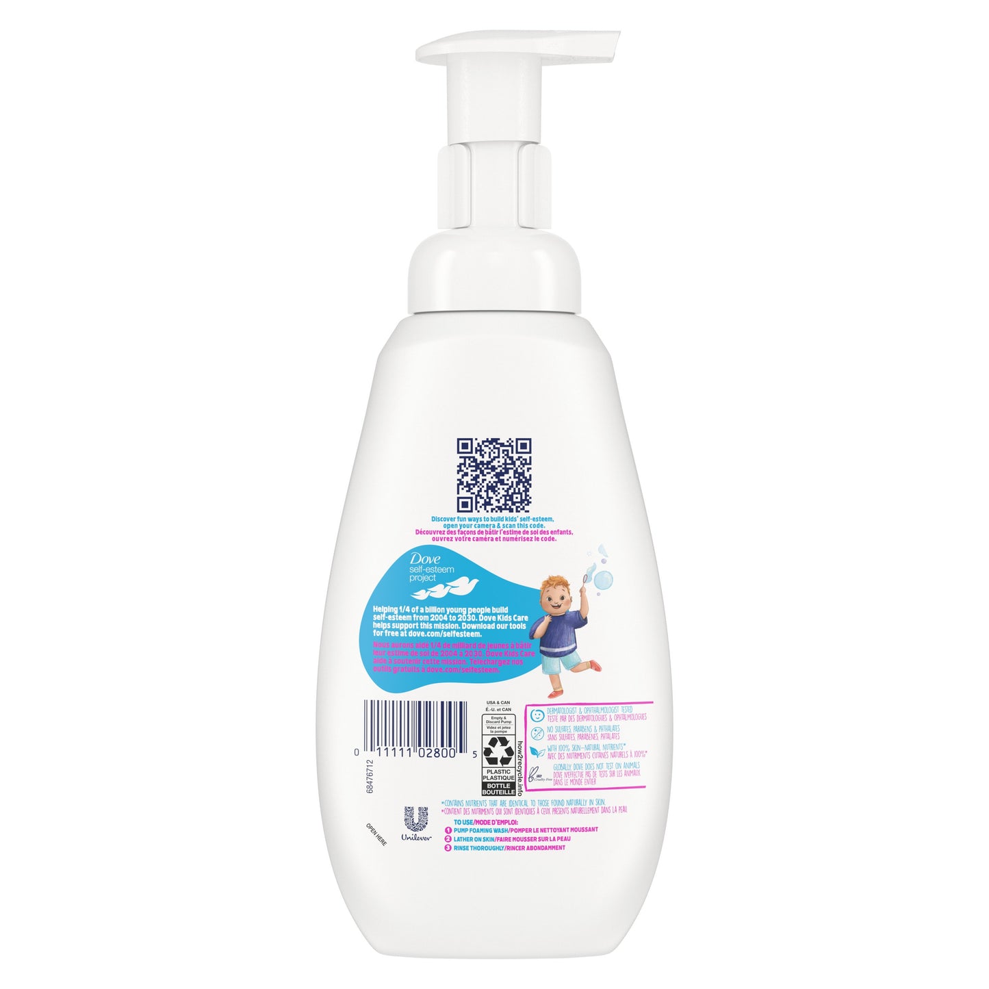 Dove Kids Foaming Body Wash Cotton Candy