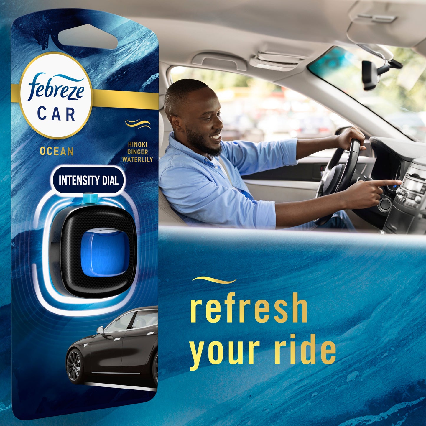Febreze Car Ocean Air Freshener Vent Clips