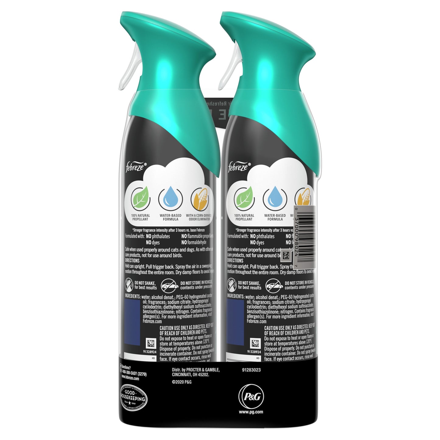 FEBREZE Unstopables Air Effects Odor-Fighting Air Freshener Fresh - Aerosol Can