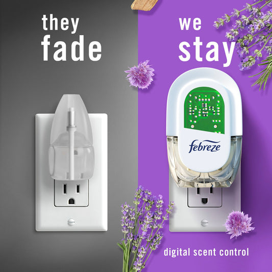 FEBREZE Plug Mediterranean Lavender Scented Oil Refills