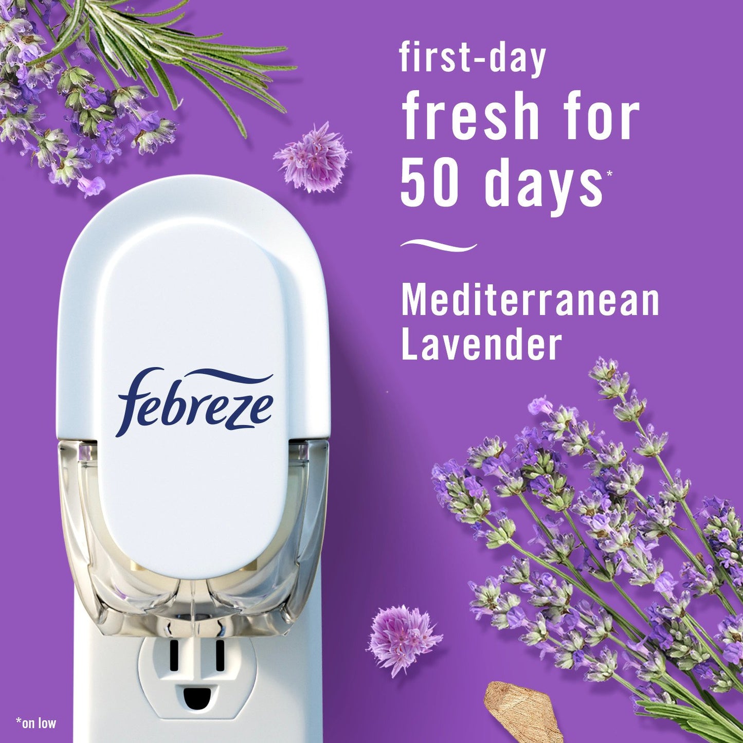 FEBREZE Plug Mediterranean Lavender Scented Oil Refills