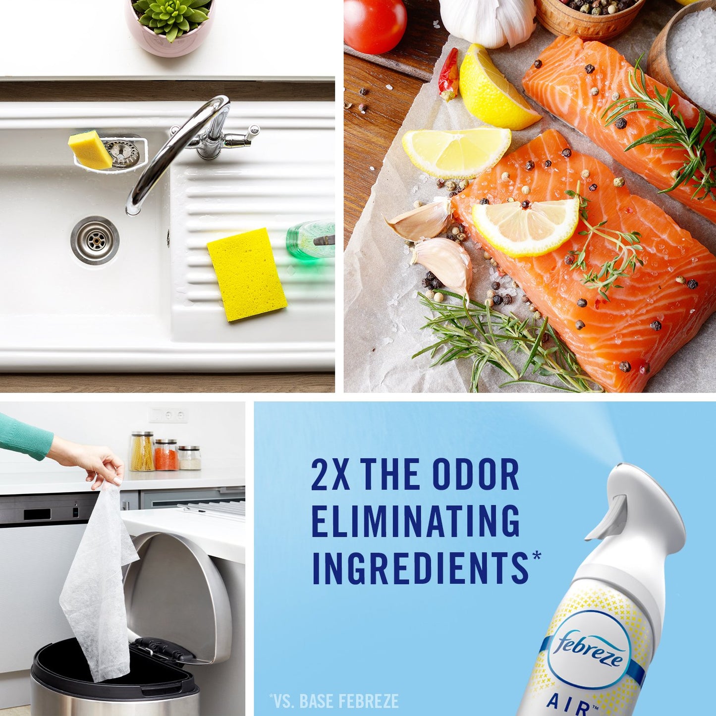 Febreze Odor-Fighting Room Air Freshener Spray - Kitchen Scent