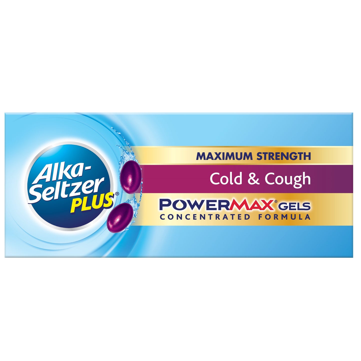 Alka-Seltzer Plus Cold & Cough Pain Relief PowerMax Gels