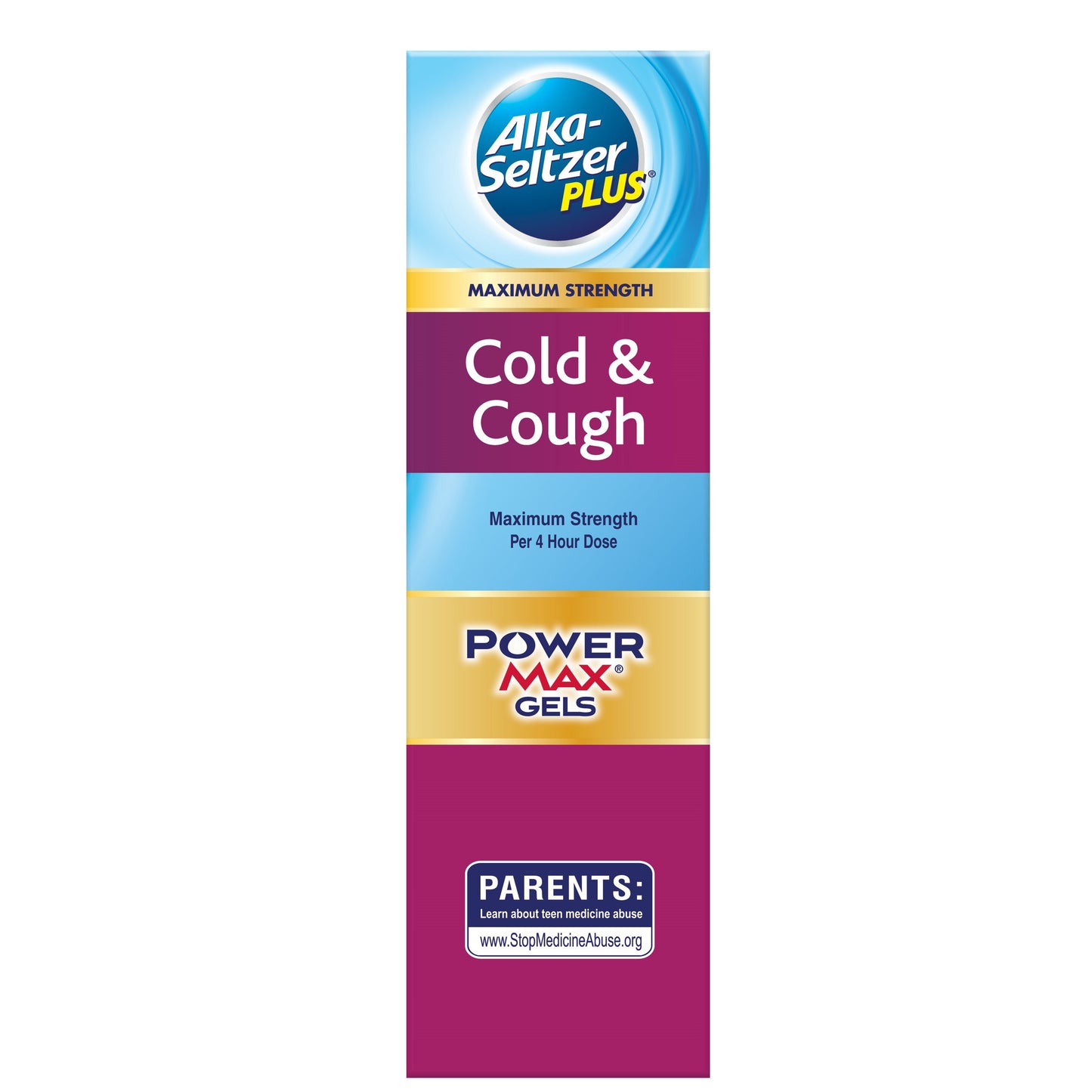 Alka-Seltzer Plus Cold & Cough Pain Relief PowerMax Gels