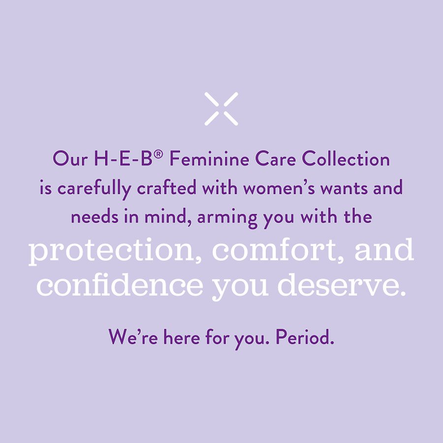 H-E-B Plastic Applicator Unscented Tampons – Regular Absorbency