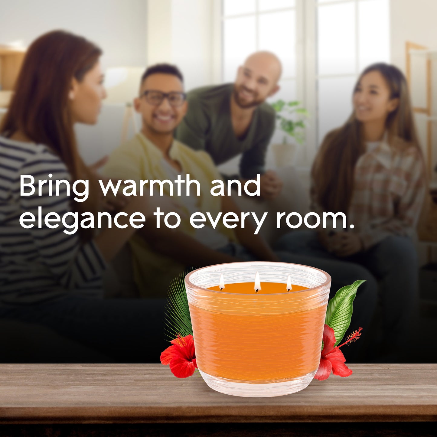 Glade Hawaiian Breeze 3 Wick Candle