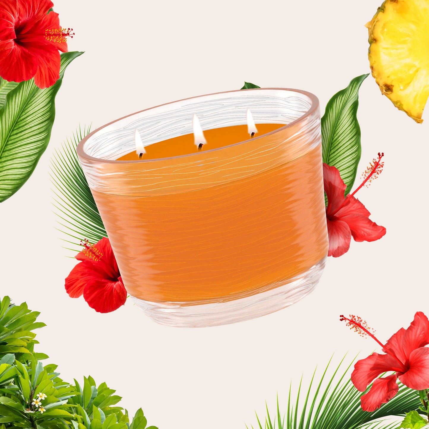 Glade Hawaiian Breeze 3 Wick Candle
