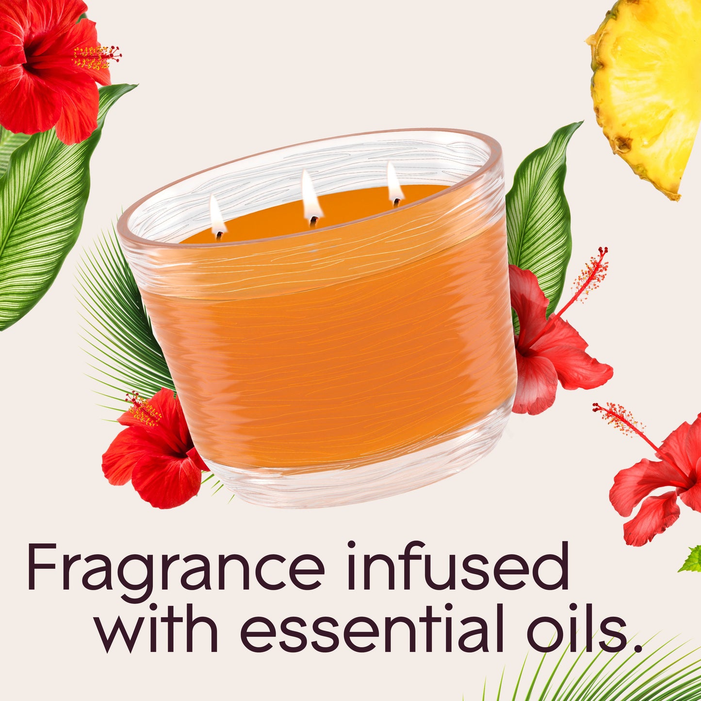 Glade Hawaiian Breeze 3 Wick Candle
