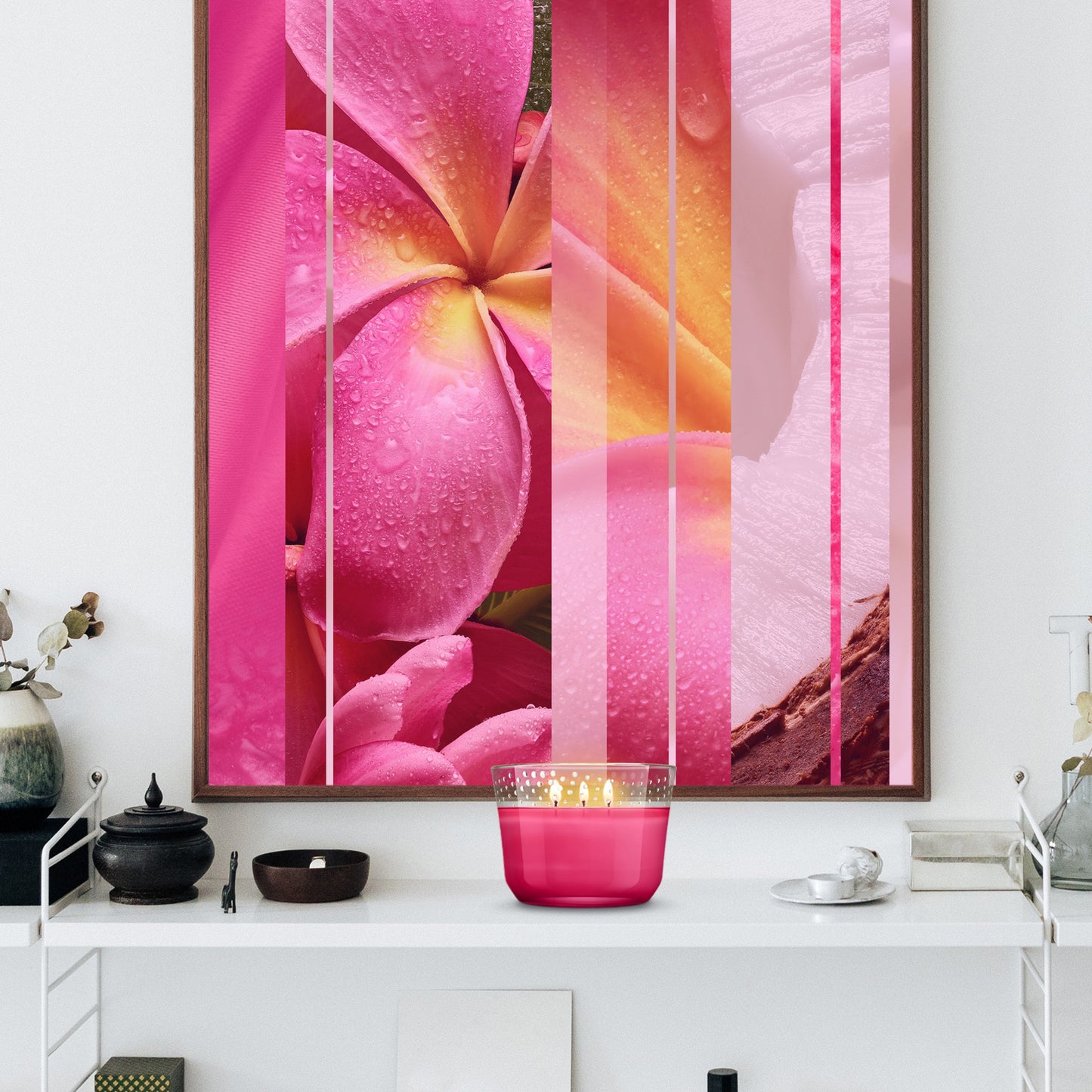 Glade Exotic Tropical Blossoms 3 Wick Candle