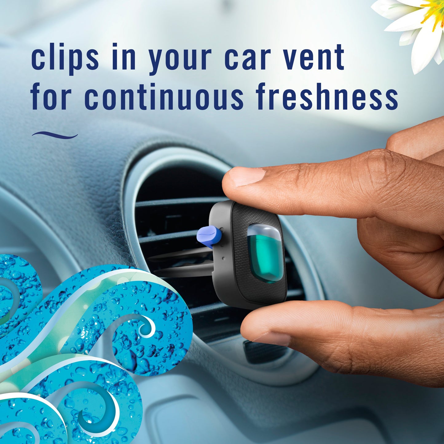 Febreze Car Gain Honey Berry Hula Air Freshener Vent Clips