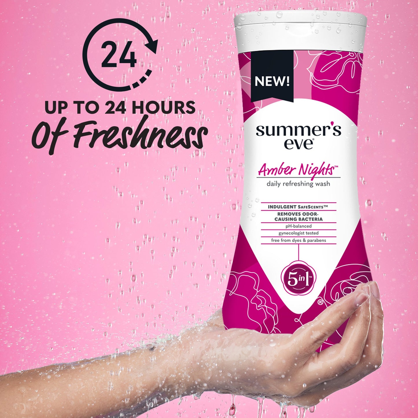 Summer's Eve Cleansing Wash - Amber Nights