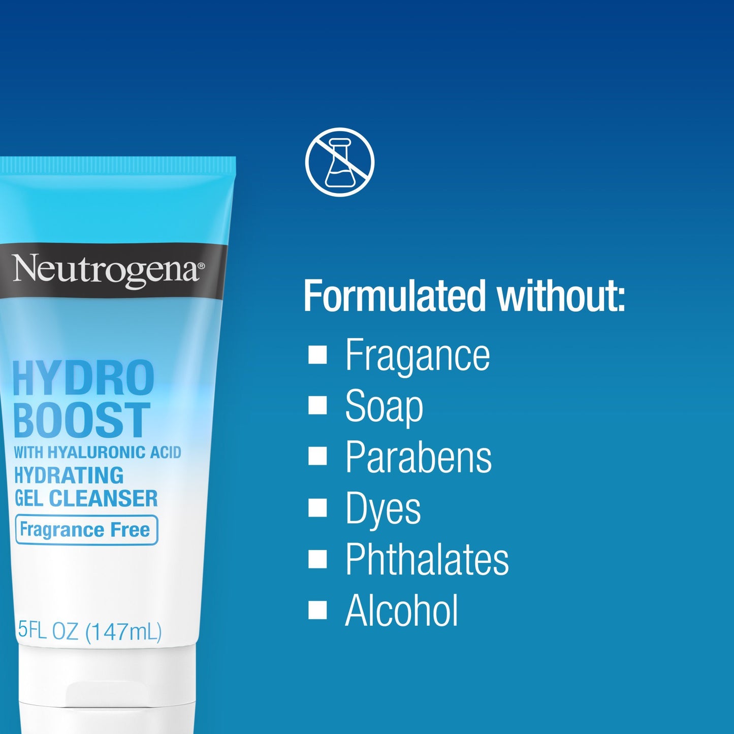 Neutrogena Hydro Boost Fragrance-Free Gel Facial Cleanser