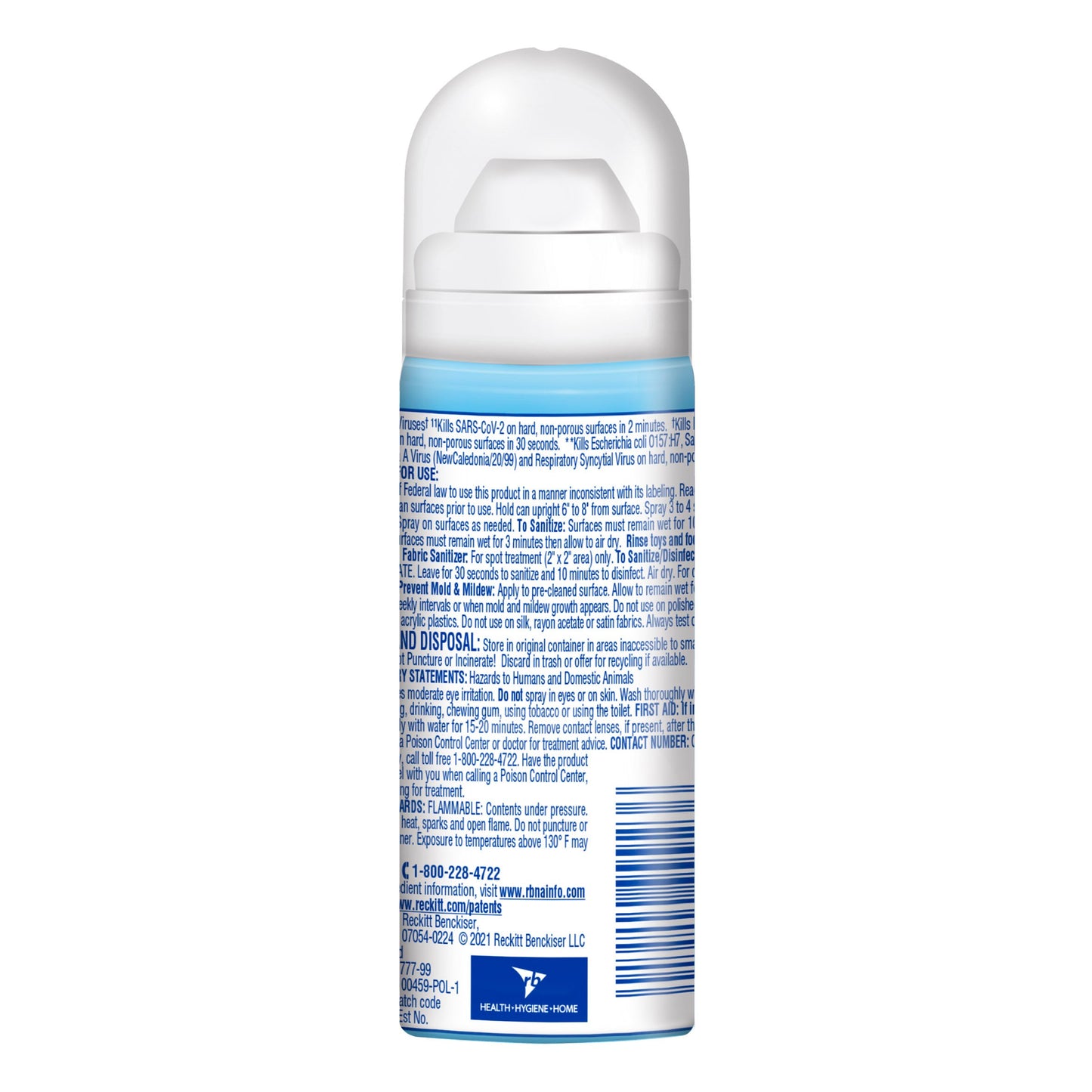 Lysol Travel Size To Go Disinfectant Spray - Crisp Linen